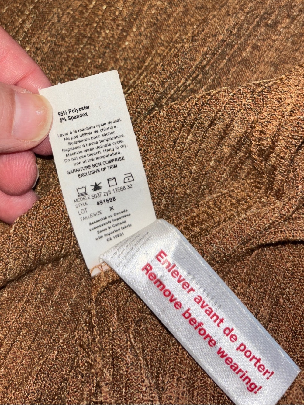 Laura Plus Open Front Ribbed Cardigan – Size X - Picture 9 of 12